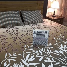Gul Ahmed – King Cotton Bed Sheet Set 3 Pcs (Design SJB – 185)