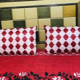 Gul Ahmed – King Cotton Bed Sheet Set 3 Pcs (Design SJB – 104)