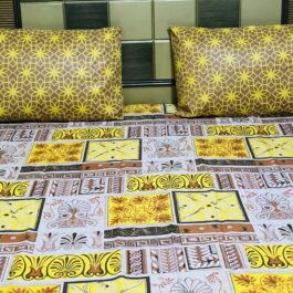 Gul Ahmed – King Cotton Bed Sheet Set 3 Pcs (Design SJB – 140)