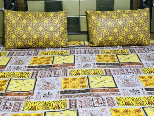Gul Ahmed - King Cotton Bed Sheet Set 3 Pcs (Design SJB - 140) - Image 2