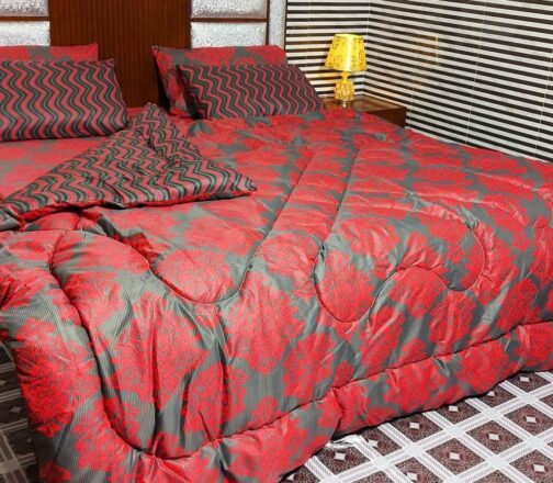 Winter Quilt Set - Viki Razai Set 6 Piece (Design SJQ-1018)