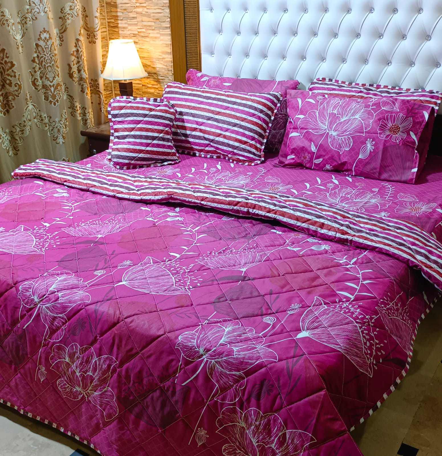 king-size-cotton-comforter-set-7-pcs-design-sjc-061-sj-store