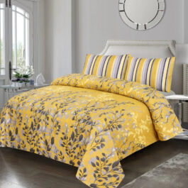 Gul Ahmed – King Cotton Bed Sheet Set 3 Pcs (Design SJB – 060)