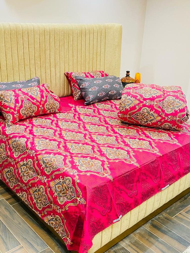 Winter Quilt Set – Viki Razai Set 6 Piece (Design SJQ-10012)