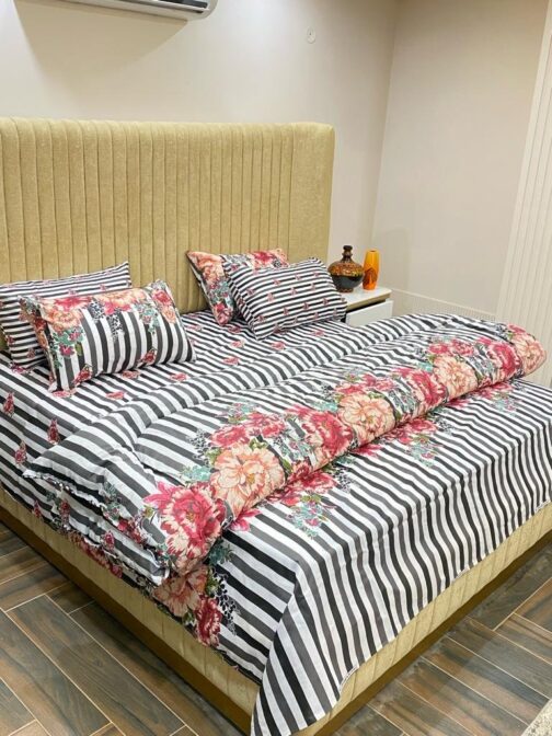 Winter Quilt Set - Viki Razai Set 6 Piece (Design SJQ-10013) - Image 4