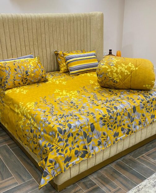 Winter Quilt Set - Viki Razai Set 6 Piece (Design SJQ-10014) - Image 2