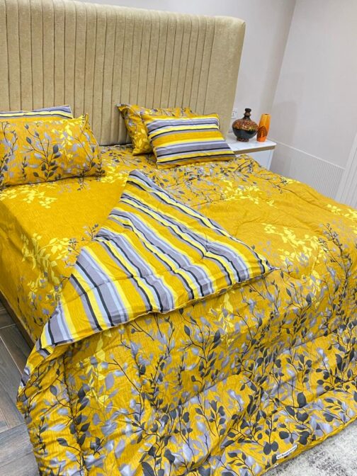 Winter Quilt Set - Viki Razai Set 6 Piece (Design SJQ-10014)