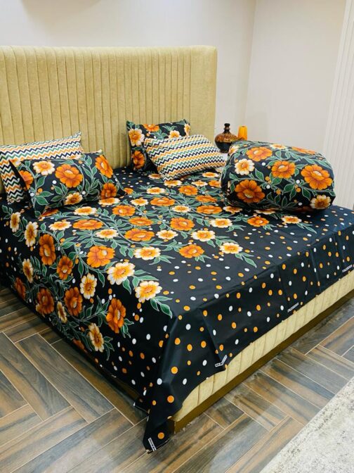 Winter Quilt Set - Viki Razai Set 6 Piece (Design SJQ-10016) - Image 2