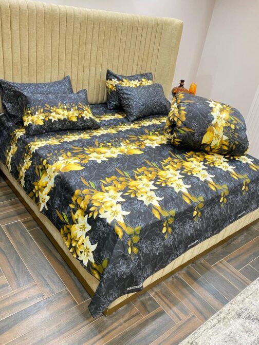 Winter Quilt Set - Viki Razai Set 6 Piece (Design SJQ-10018) - Image 2