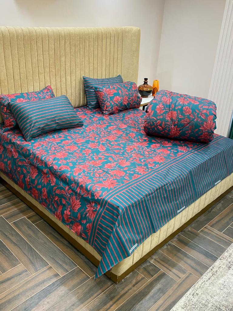 Winter Quilt Set – Viki Razai Set 6 Piece (Design SJQ-10017)