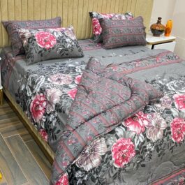 Winter Quilt Set – Viki Razai Set 6 Piece (Design SJQ-10019)