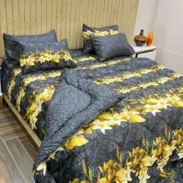 Winter Quilt Set – Viki Razai Set 6 Piece (Design SJQ-10018)