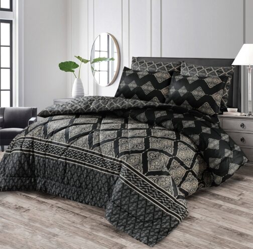 Winter Quilt Set - Viki Razai Set 6 Piece (Design SJQ-1061)