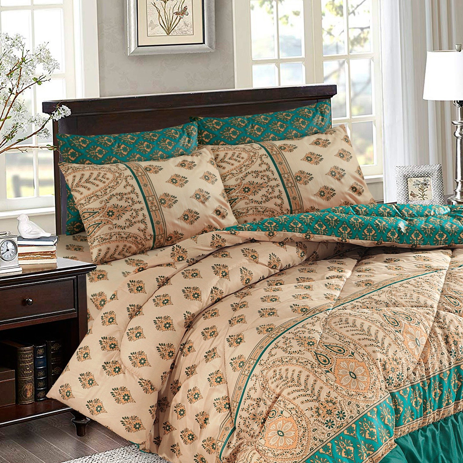 Winter Quilt Set – Viki Razai Set 6 Piece (Design SJQ-1064)