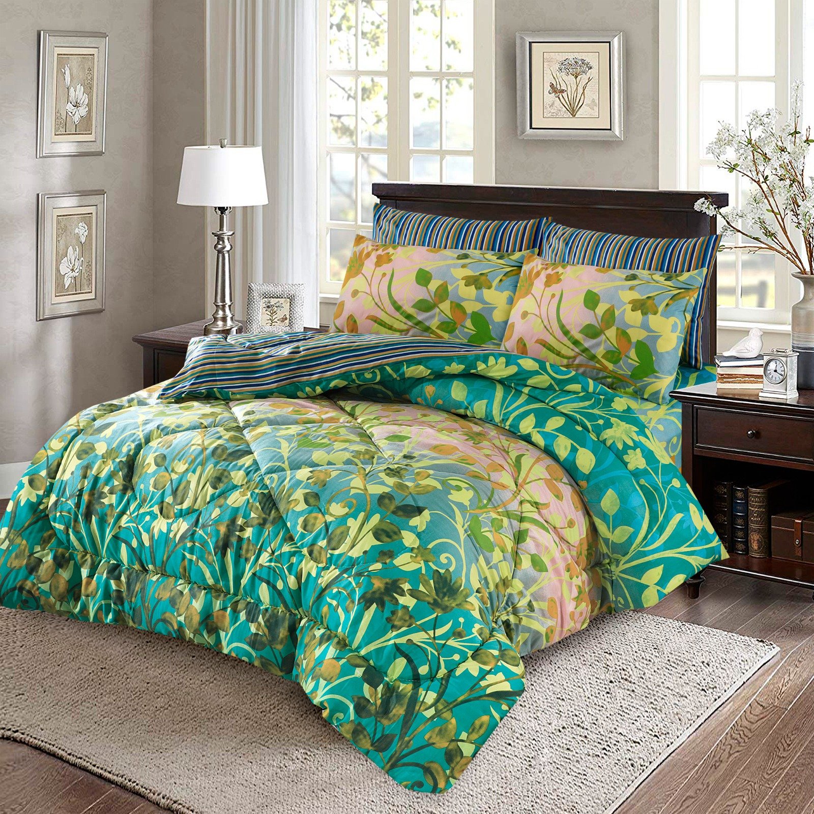 Winter Quilt Set – Viki Razai Set 6 Piece (Design SJQ-1065)