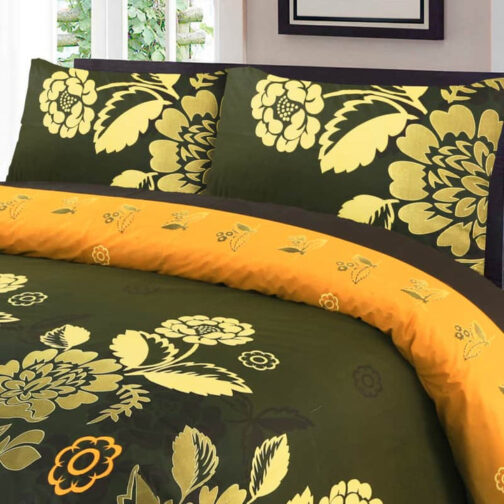 Gul Ahmed - King Cotton Bed Sheet Set 3 Pcs (Design BZF - 314) - Image 2