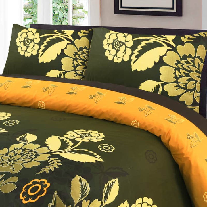 Gul Ahmed – King Cotton Bed Sheet Set 3 Pcs (Design BZF – 314)