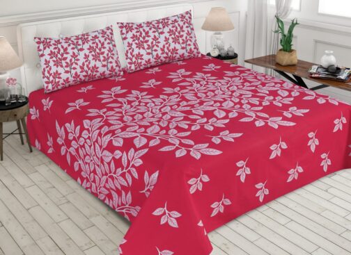 Gul Ahmed - King Cotton Bed Sheet Set 3 Pcs (Design BZF - 346)