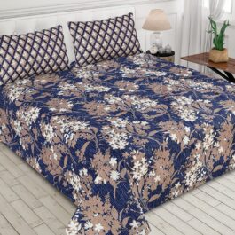 Gul Ahmed – King Cotton Bed Sheet Set 3 Pcs (Design BZF – 348)