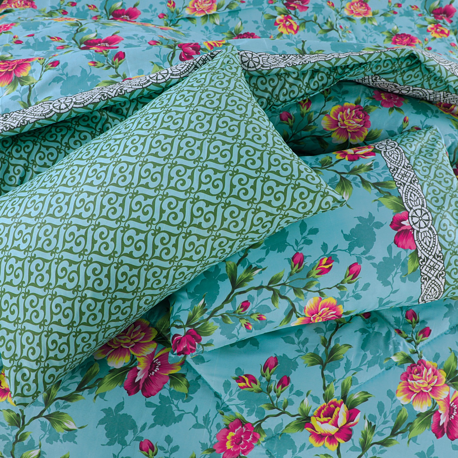 Winter Quilt Set – Viki Razai Set 6 Piece (Design SJQ-1072)