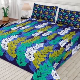 Gul Ahmed – King Cotton Bed Sheet Set 3 Pcs (Design BZF – 358)