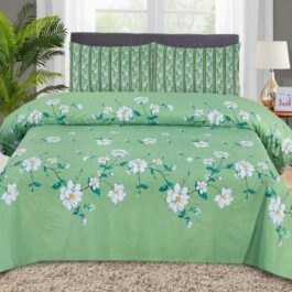 Gul Ahmed – King Cotton Bed Sheet Set 3 Pcs (Design BZF – 366)