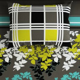 Gul Ahmed – King Cotton Bed Sheet Set 3 Pcs (Design BZF – 389)