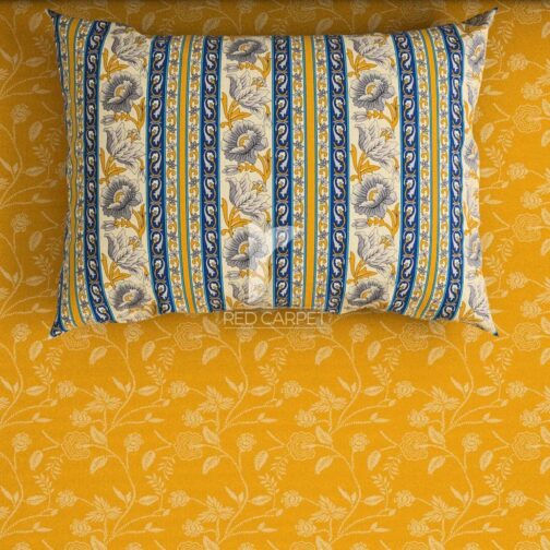 Gul Ahmed - King Cotton Bed Sheet Set 3 Pcs (Design BZF - 384) - Image 2