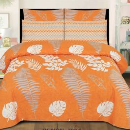 KHADDI – King Cotton Bed Sheet Set 3 Pcs (Design BZF – 393)