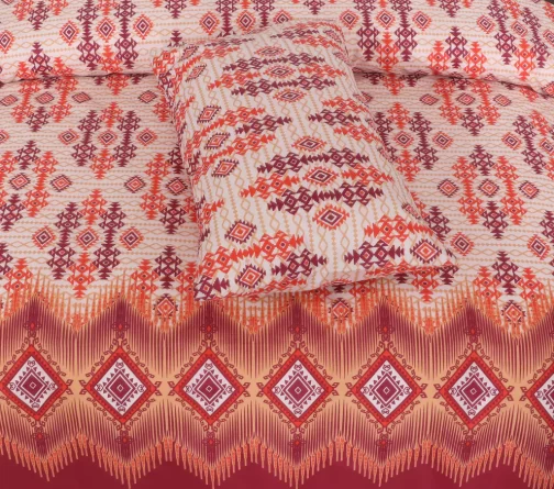 Premium King Cotton Bed Sheet Set 3 Pcs (Design BZF - 537) - Image 5