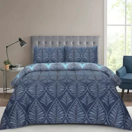Premium King Cotton Bed Sheet Set 3 Pcs (Design BZF – 538)