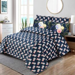 Khaddi – King Cotton Bed Sheet Set 3 Pcs (Design BZF – 441)