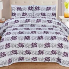 Khaddi – King Cotton Bed Sheet Set 3 Pcs (Design BZF – 439)