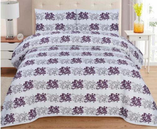Khaddi - King Cotton Bed Sheet Set 3 Pcs (Design BZF - 439)