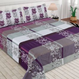 Gul Ahmed – King Cotton Bed Sheet Set 3 Pcs (Design BZF – 463)