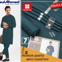 Gul Ahmad Wash-N-Wear Fabric (Design SJ-2613)