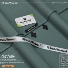 Gul Ahmad Wash-N-Wear Fabric (Design SJ-2617)