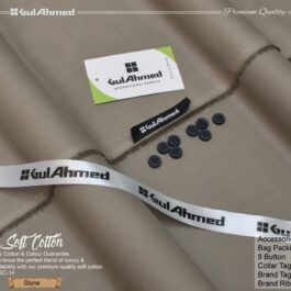 Gul Ahmad Wash-N-Wear Fabric (Design SJ-2625)