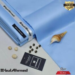 Gul Ahmad Wash-N-Wear Fabric (Design SJ-2628)