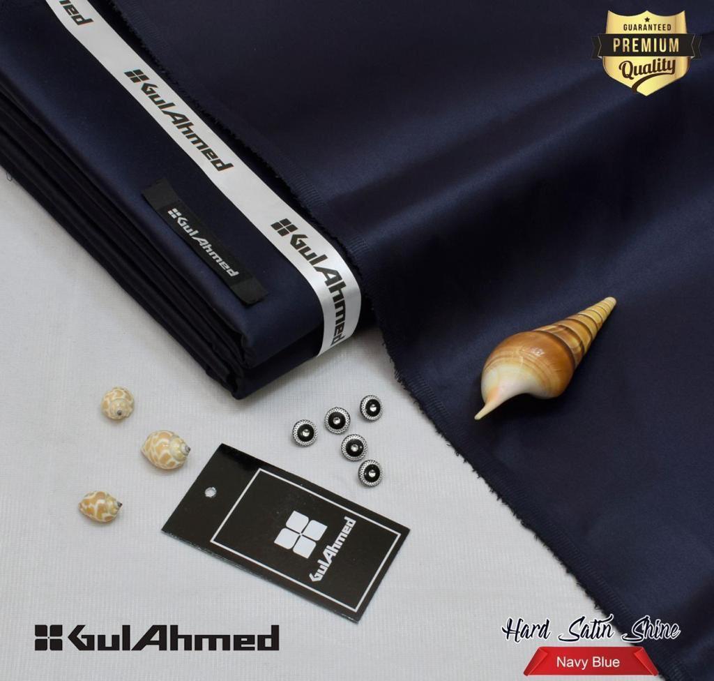 Gul Ahmad Wash-N-Wear Fabric (Design SJ-2637)