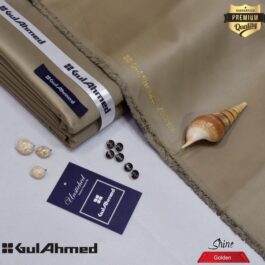 Gul Ahmad Wash-N-Wear Fabric (Design SJ-2652)