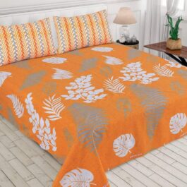 Gul Ahmed – King Cotton Bed Sheet Set 3 Pcs (Design BZF – 465)