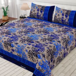 Crystal Cotton (Cotton Satin) – Bedsheet Set [Design BS-3701]