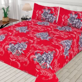 Crystal Cotton (Cotton Satin) – Bedsheet Set [Design BS-3704]