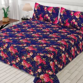 Crystal Cotton (Cotton Satin) – Bedsheet Set [Design BS-3725]