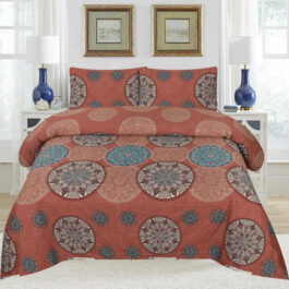 Crystal Cotton (Cotton Satin) – Bedsheet Set [Design BS-3742]