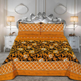 Crystal Cotton (Cotton Satin) – Bedsheet Set [Design BS-3730]
