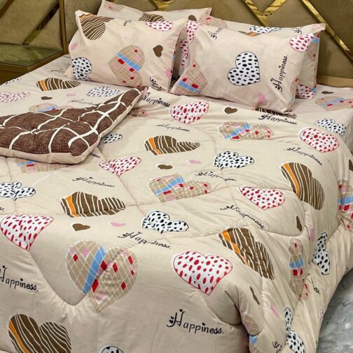 Winter Quilt Set - Viki Razai Set 6 Piece (Design SJQ-1094)
