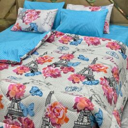 Winter Quilt Set – Viki Razai Set 6 Piece (Design SJQ-1091)