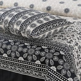 Premium King Cotton Bed Sheet Set 3 Pcs (Design BZF – 514)